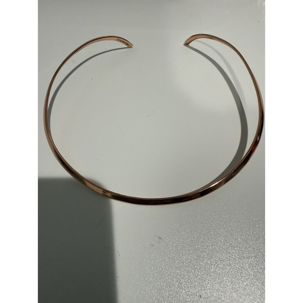 Barse Thai Copper Costume‎ Jewelry 4mm Choker Collar Necklace